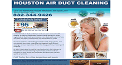 Desktop Screenshot of houston-airductcleaning.com